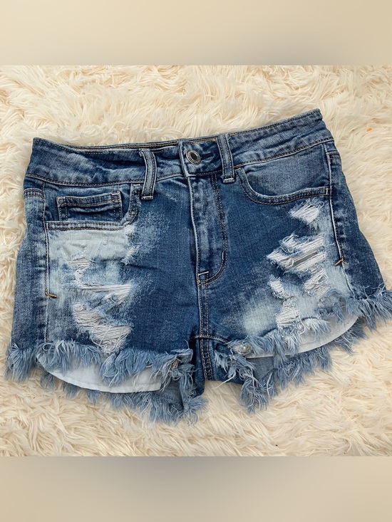 American Eagle Outfitters Pants - American Eagle Denim Distressed Mid Rise Mini Shorts